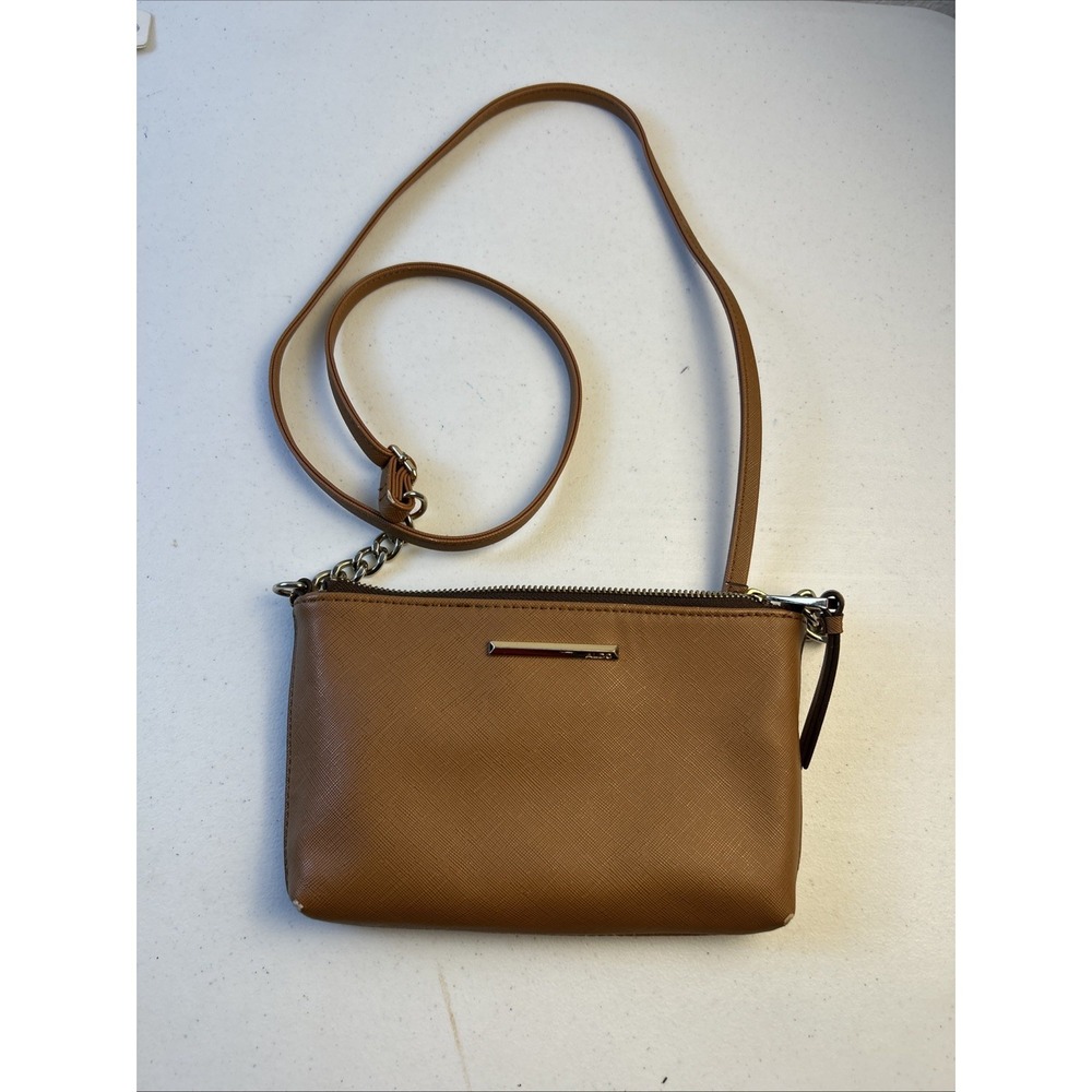 ALDO Fossato Crossbody Bag Purse Brown